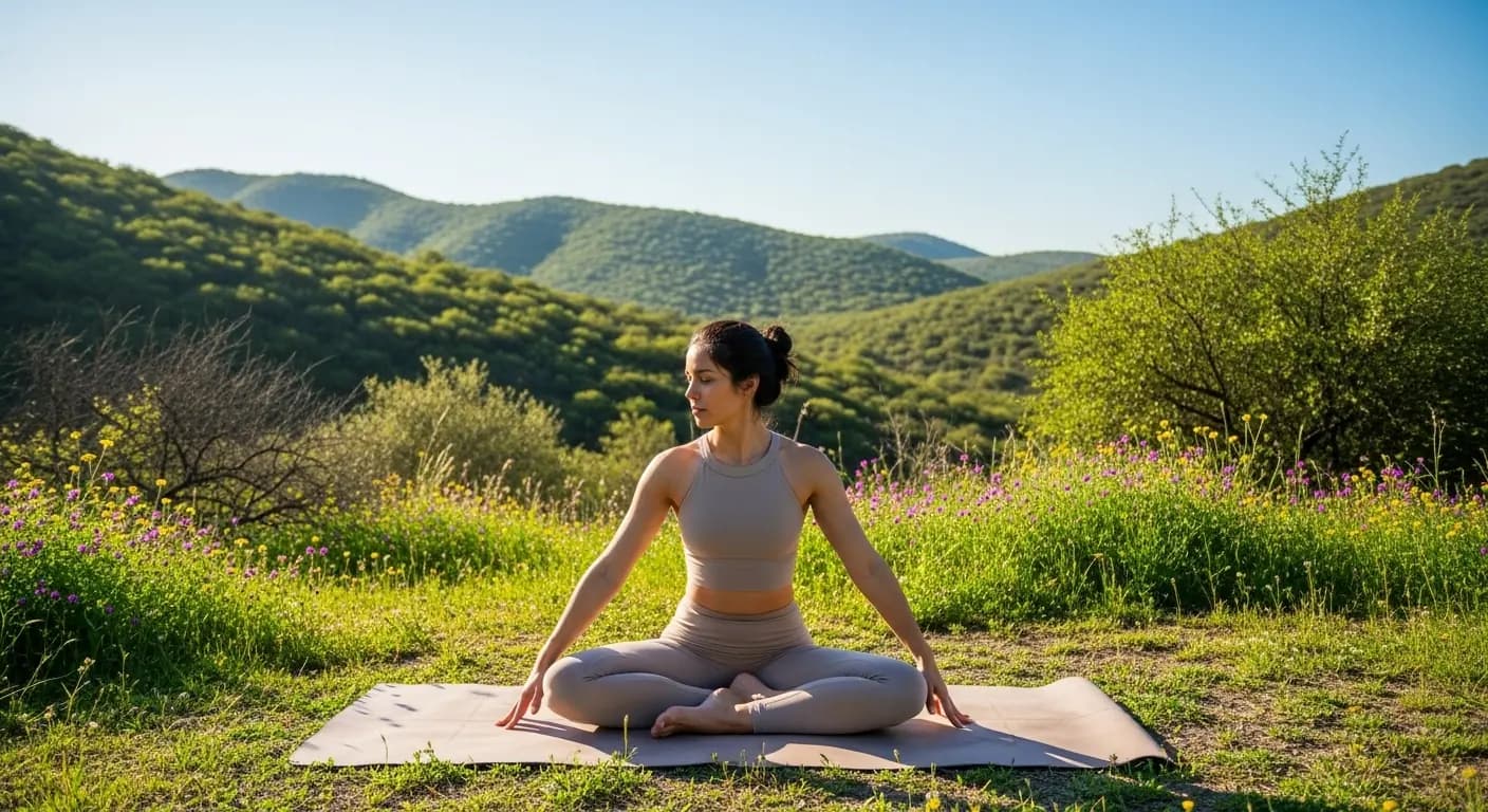 Yoga en la naturaleza